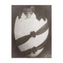 Vintage Easter Egg Lady
