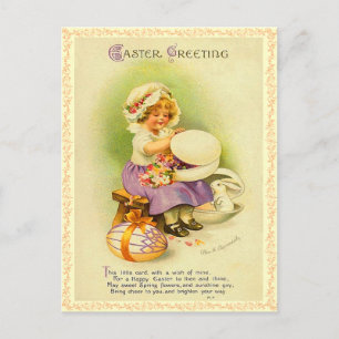 Vintage Easter Egg Postcard