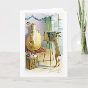 Vintage Easter Greeting Card