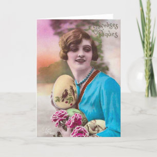 Vintage Easter Greeting Card