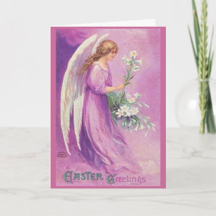 Vintage Easter Greetings - Card