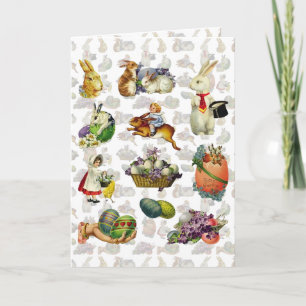 Vintage Easter Holiday Card