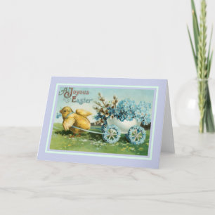 Vintage Easter Holiday Card