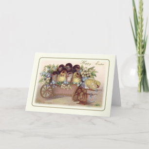 Vintage Easter Holiday Card