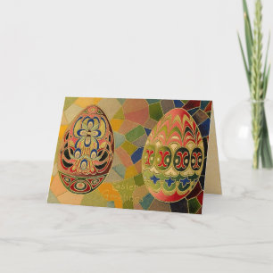 Vintage Easter Holiday Card