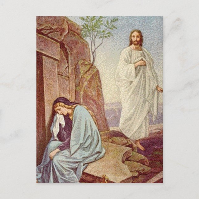 Vintage : easter - holiday postcard (Front)