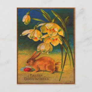Vintage Easter Holiday Postcard