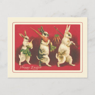 Vintage Easter Holiday Postcard