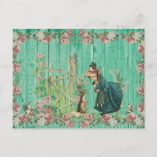 Vintage Easter Holiday Postcard