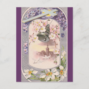 Vintage Easter Holiday Postcard