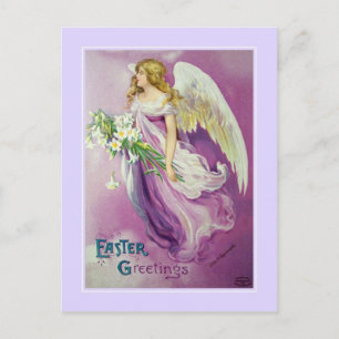 Vintage Easter Holiday Postcard