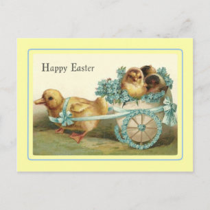 Vintage Easter Holiday Postcard