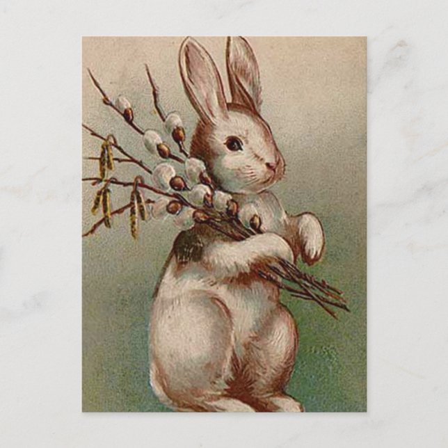 Vintage : easter - holiday postcard (Front)