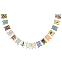 VINTAGE EASTER ILLUSTRATION BUNTING
