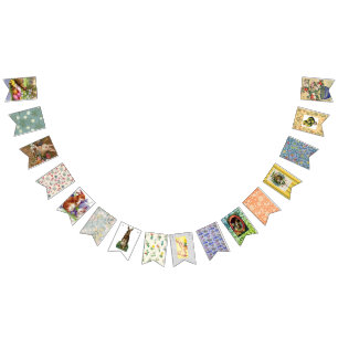VINTAGE EASTER ILLUSTRATION BUNTING