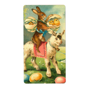 Vintage Easter Labels