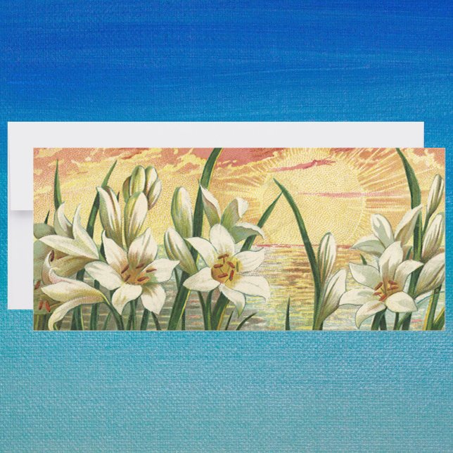 Vintage Easter Lilies Sunrise and Victorian Angels (Creator Uploaded)