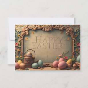 Vintage Easter Magic with Festive Floral Ornaments