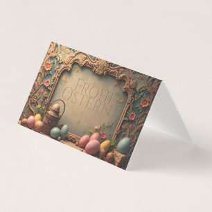 Vintage Easter Magic with Festive Floral Ornaments