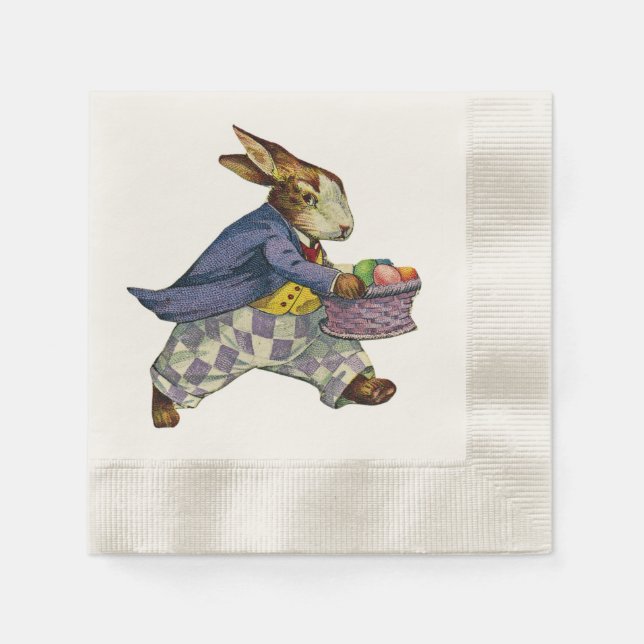 Vintage Easter Napkin (Front)