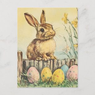 Vintage easter postcard