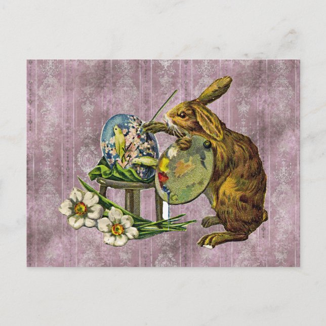 Vintage Easter  Postcard (Front)