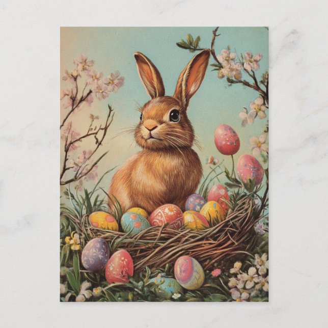 Vintage Easter Postcard (Front)