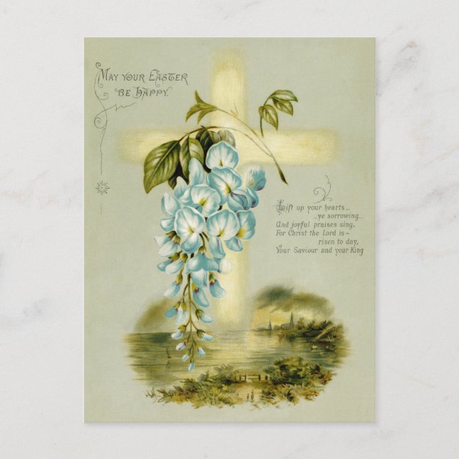 Vintage Easter postcard (Front)