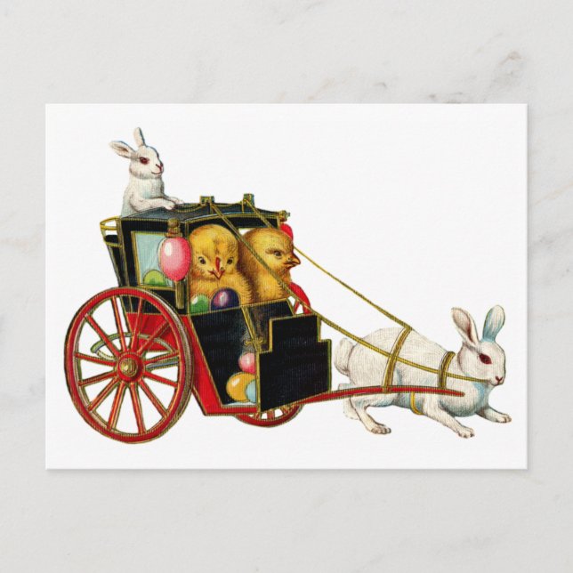 Vintage Easter Postcard (Front)