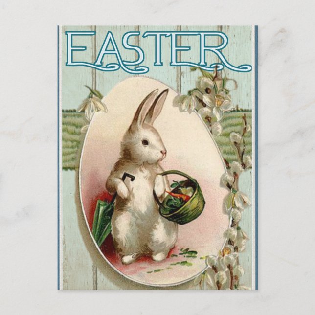 Vintage Easter Postcard (Front)