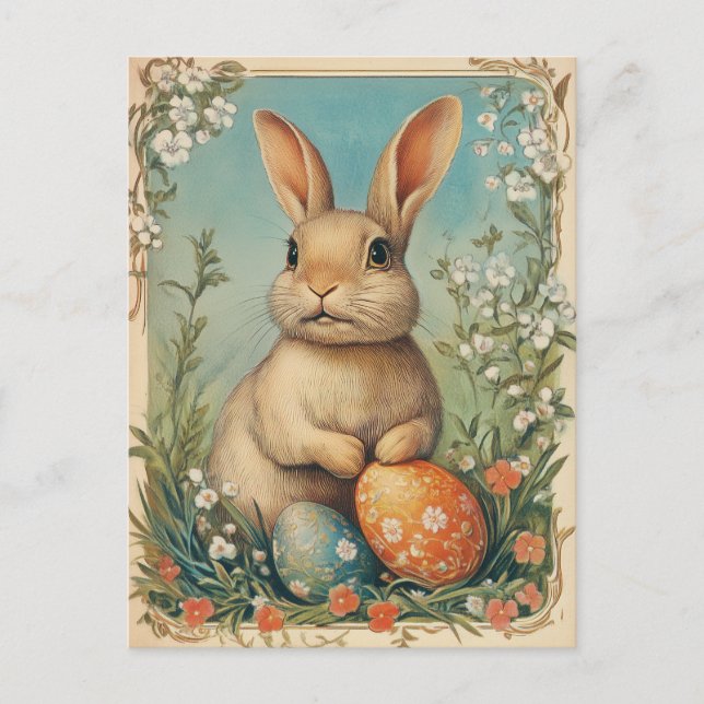 Vintage Easter Postcard (Front)
