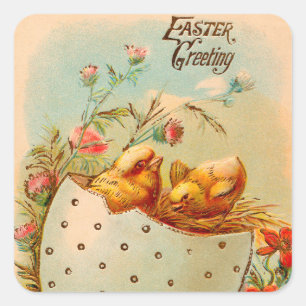 Vintage Easter sticker