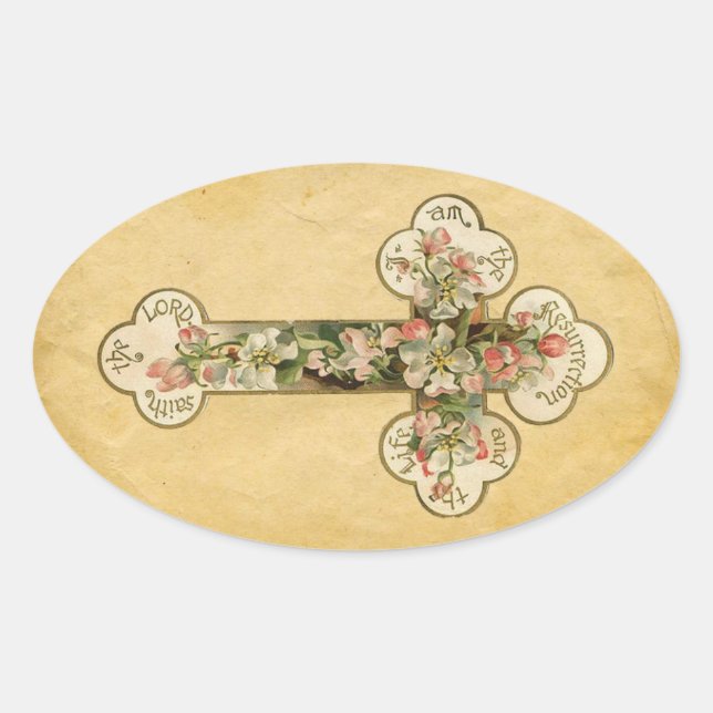 Vintage easter sticker (Front)