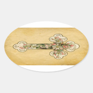 Vintage easter sticker