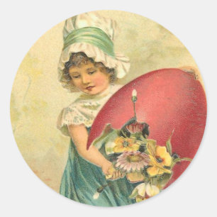 Vintage Easter Stickers