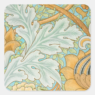 Vintage Easter William Morris's St.James (1881) Square Sticker