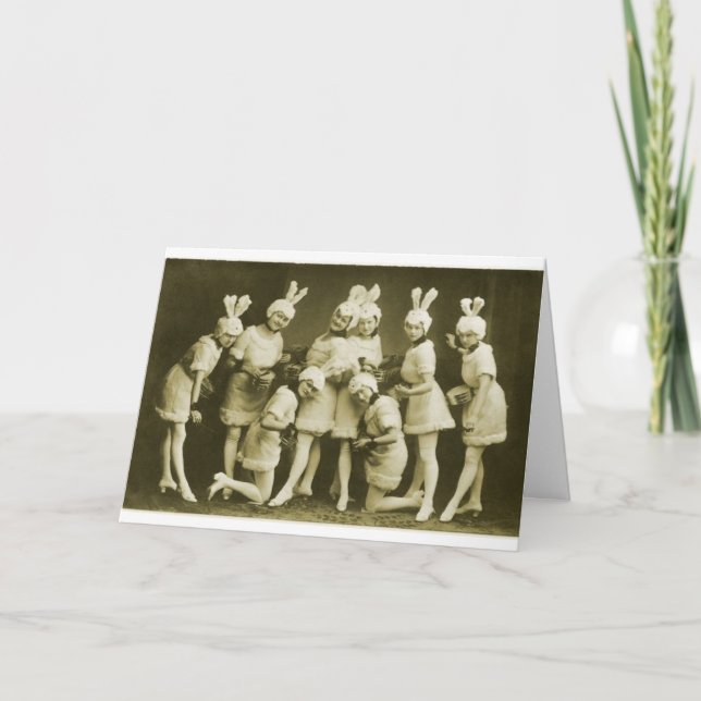 Vintage Easter - Your Favourite Basket Case, Holiday Card (Front)