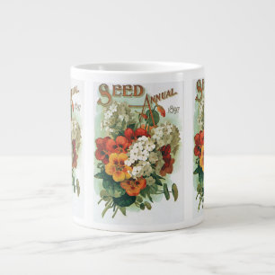 Vintage Eastman's Seed Catalogue Cover Art, 1897 Large Coffee Mug