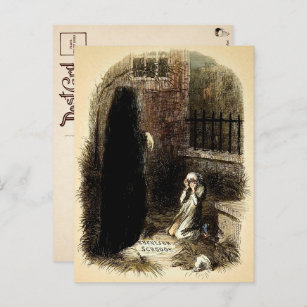 Vintage Ebenezer Scrooge Postcard