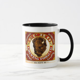 Vintage Echo Chewing Tobacco Label 1873 Mug