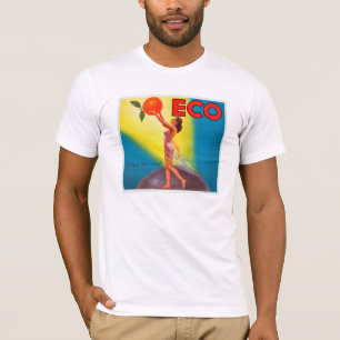Vintage Eco Orange Label T-Shirt