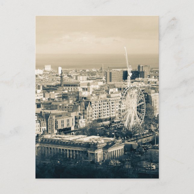 Vintage Edinburgh Postcard (Front)