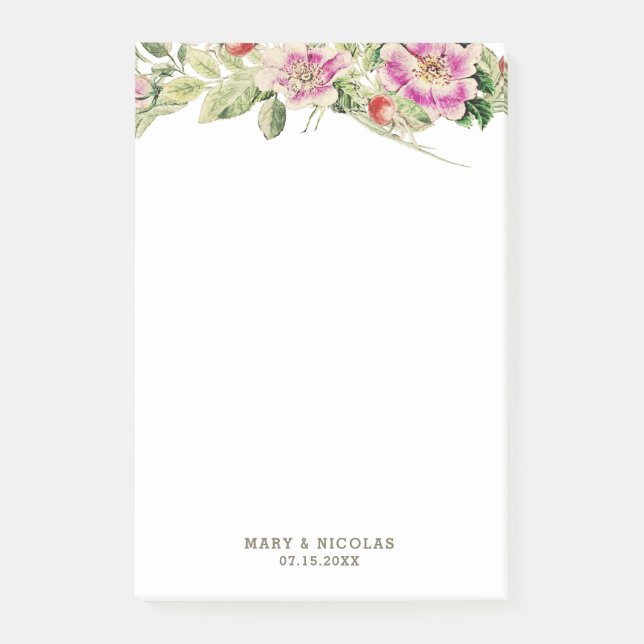 Vintage Eglantine Floral Notes (Front)