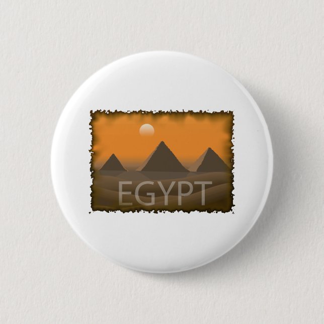 Vintage Egypt 6 Cm Round Badge (Front)