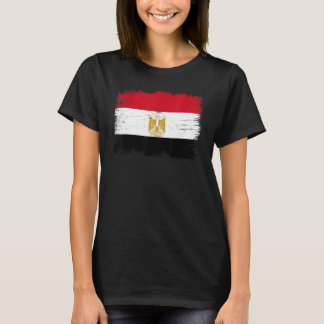 Vintage Egypt Flag Egyptian Independence Day T-Shirt