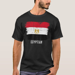 Vintage Egypt Flag Egyptian & Proud Of My Roots T-Shirt