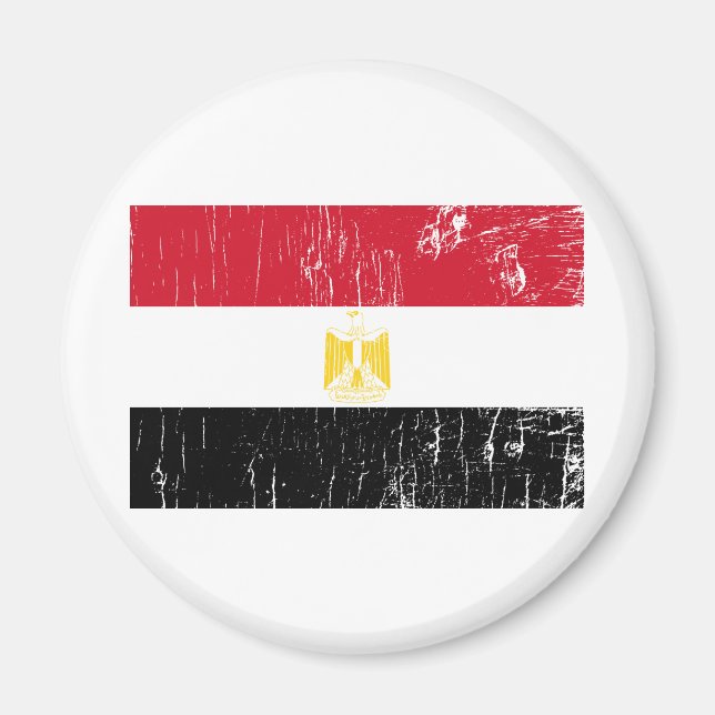 Vintage Egypt Magnet (Front)