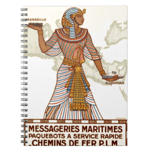 Vintage Egypt Travel Notebooks