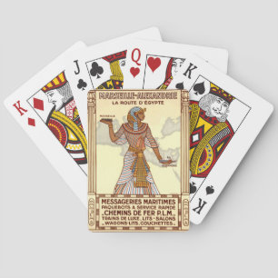 Vintage Egypt Travel Playing Cards