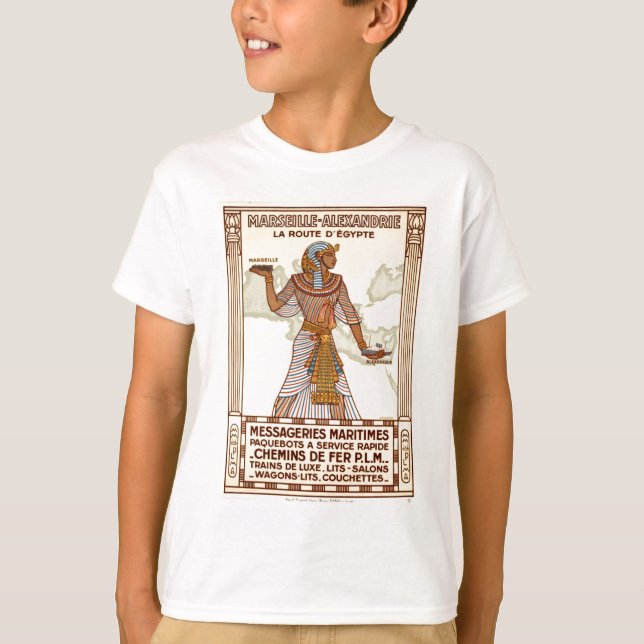 Vintage Egypt Travel Tee Shirts (Front)